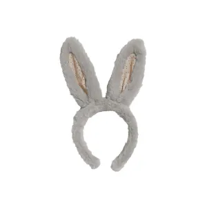 Olli Ella Fluffle Bunny Ear Headband  - Smoke