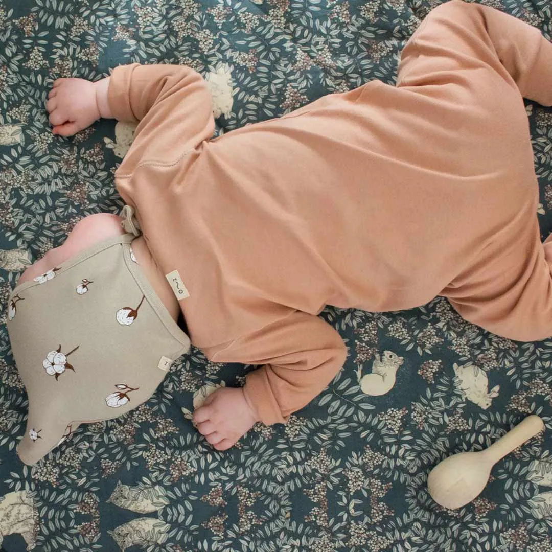 Organic Zoo Bunny Playsuit - Clay