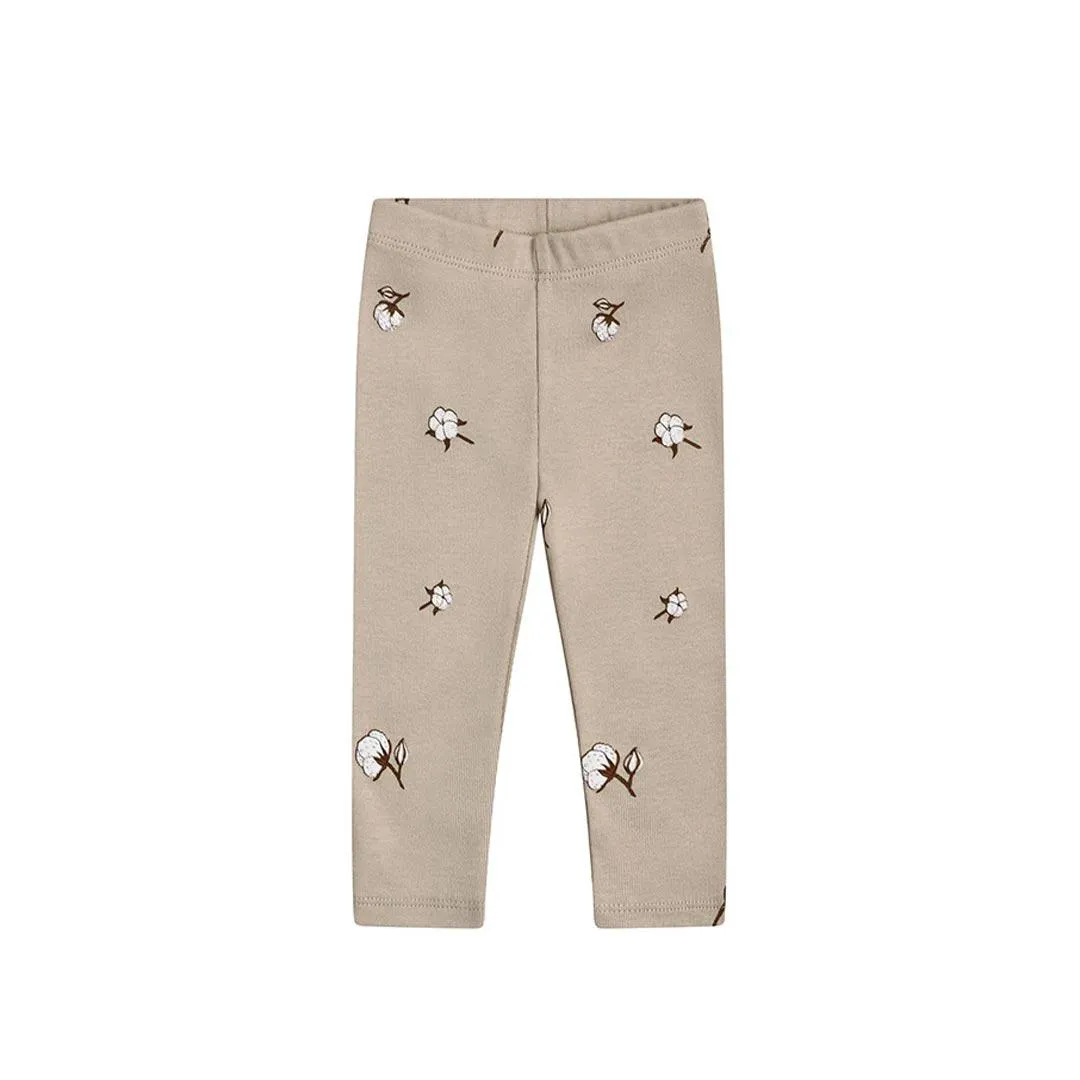 Organic Zoo Leggings - Cotton Field