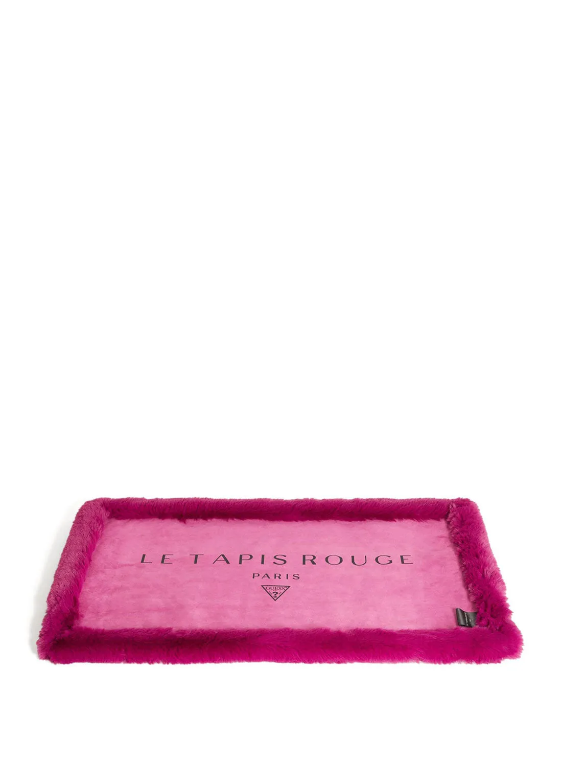 Pink Faux-Fur Luxury Pet Rug Guess