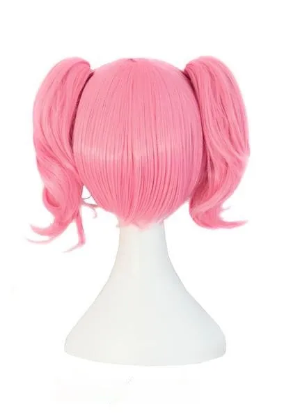Pink Pigtail Wig