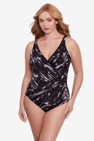 Plus Size Oceanus One Piece in Tempest
