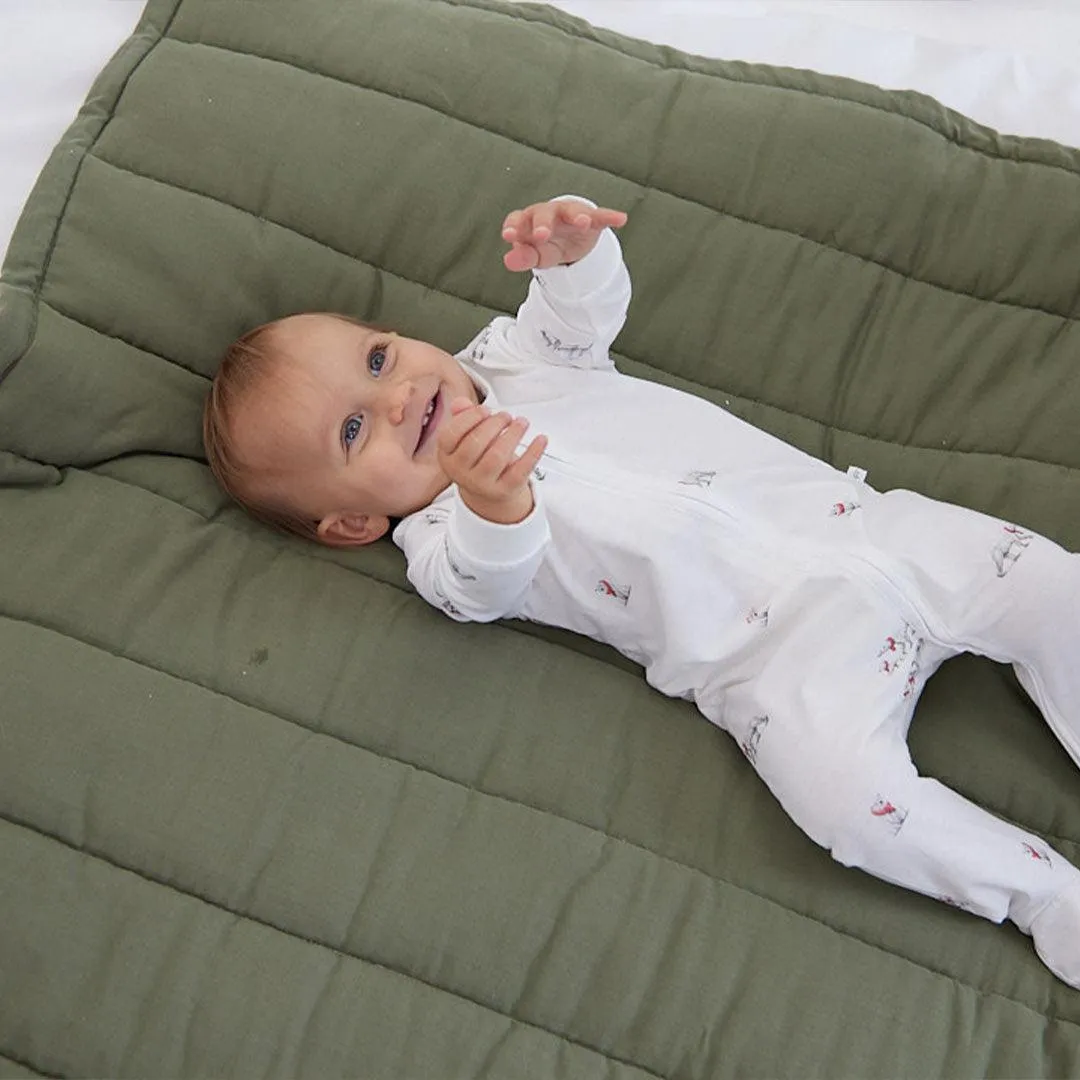 Rosa & Blue Sleepsuit - Polar Bear