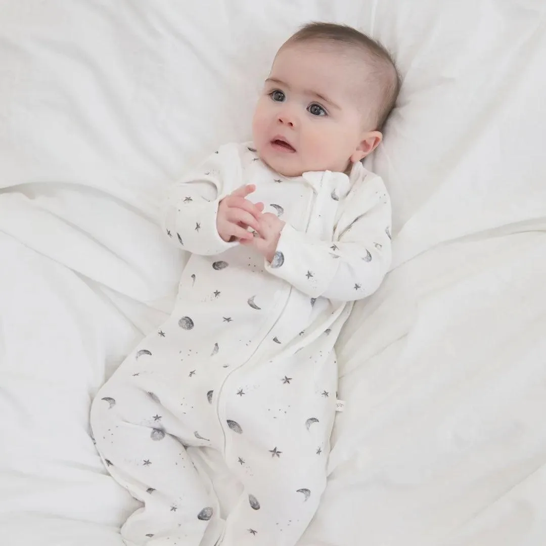 Rosa & Blue Sleepsuit - Starlit Moon
