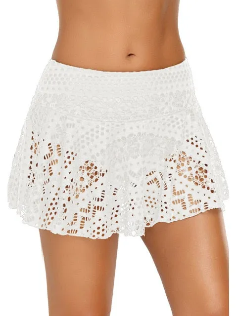 Ruffled Swimsuit Wrap Skirt Bikini Anna Kay Co
