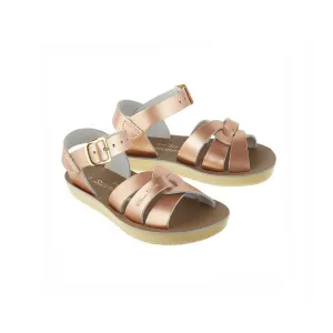 Salt-Water Sun-San Kid's Sandals - Swimmer - Rose Gold