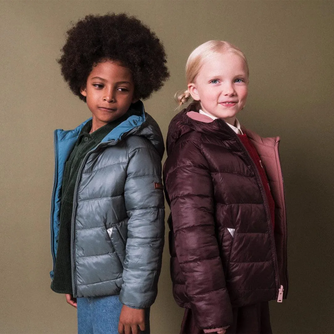 TOASTIE Eco-Reversible Puffer - Cloud Blue - Fern
