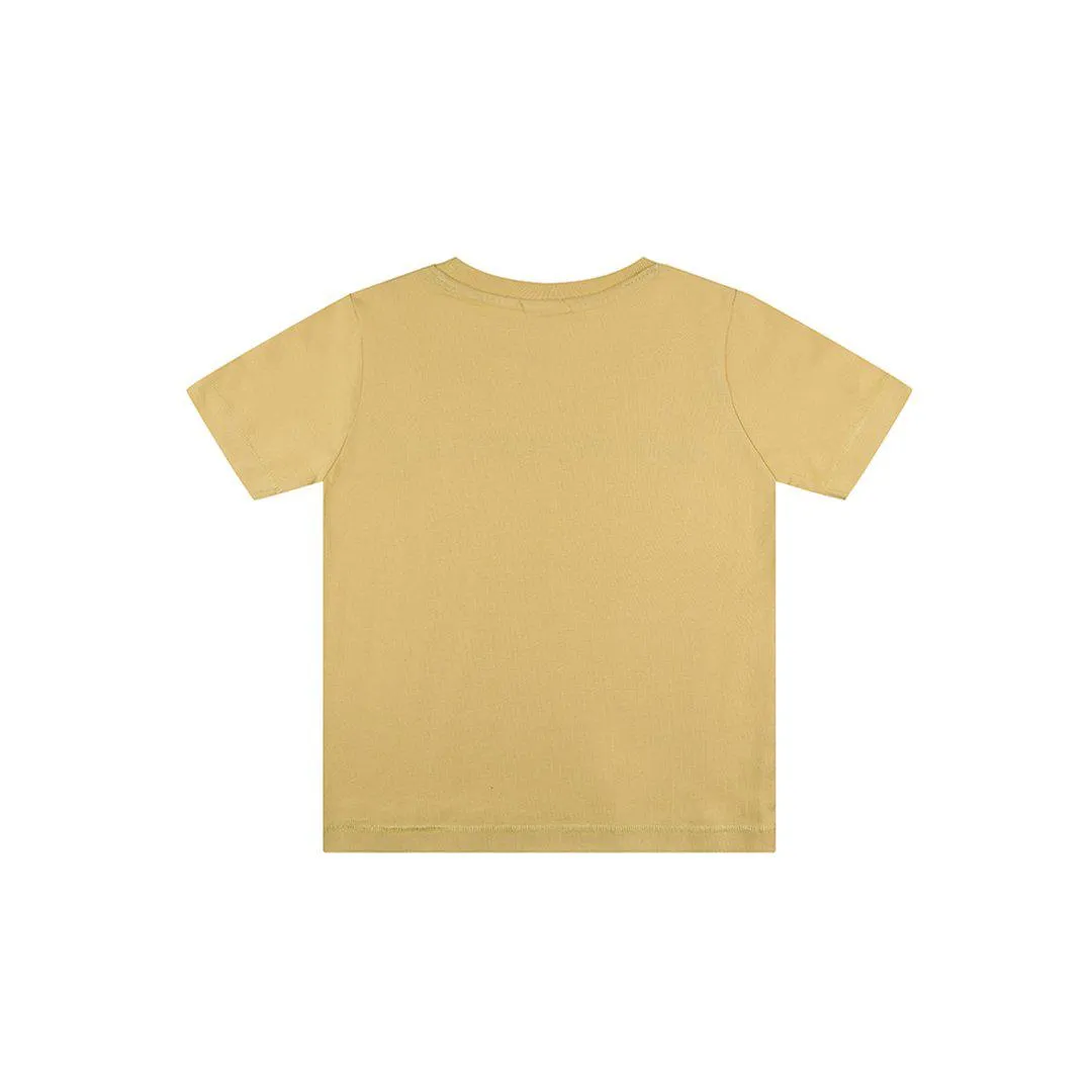 Turtledove London Living Life Embroidered T-Shirt - Sunshine