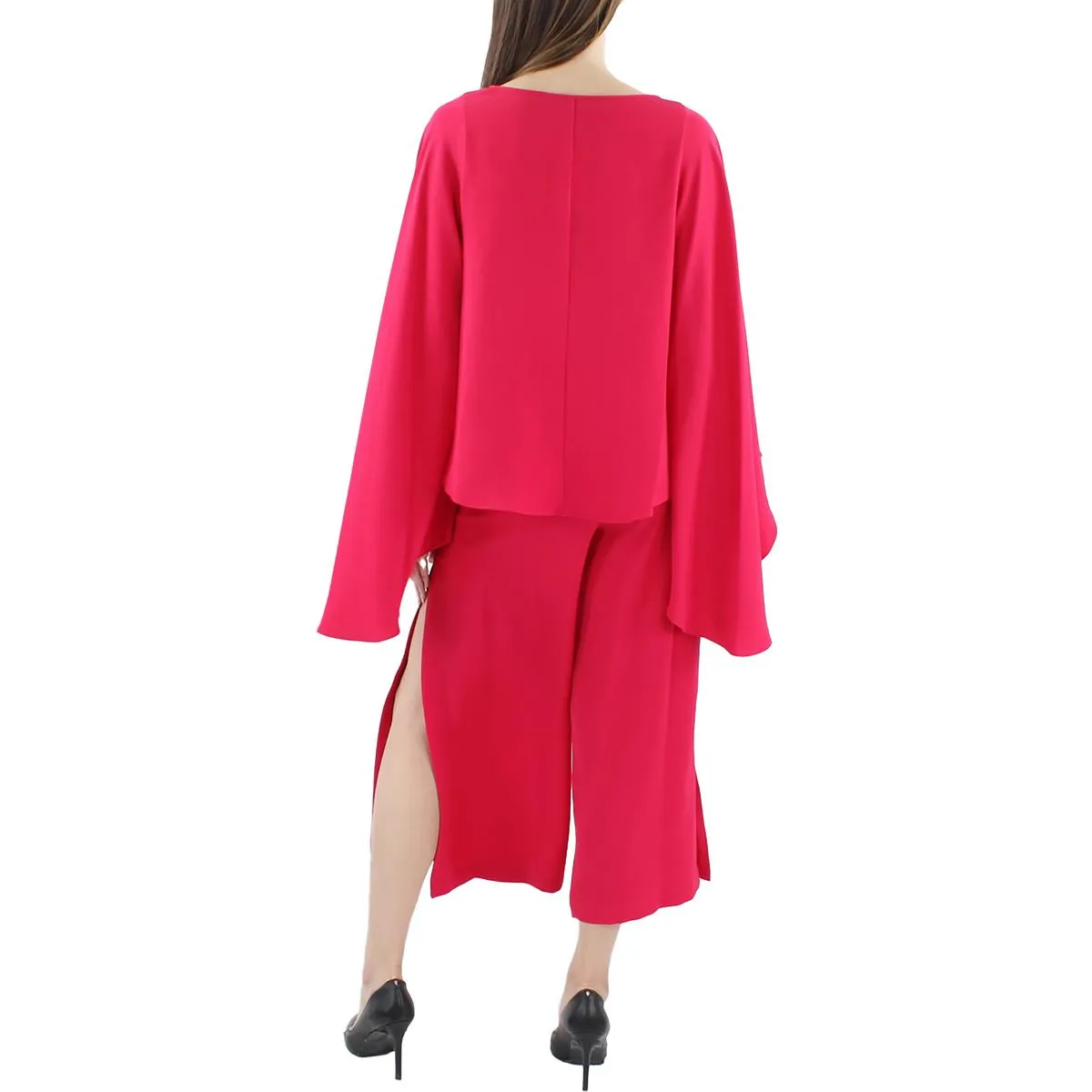 Womens 2 PC Kimono Sleeve Jumpsuit